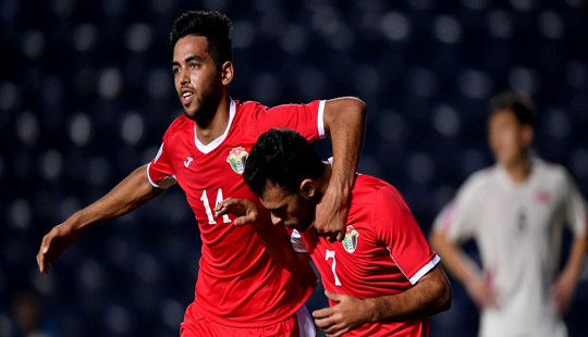 U23 Jordan tạm dẫn đầu bảng D VCK U23 châu Á 2020 bằng trận thắng U23 Triều Tiên