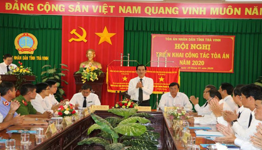 TAND hai cấp tỉnh Trà Vinh tổ chức Hội nghị triển khai công tác 2020