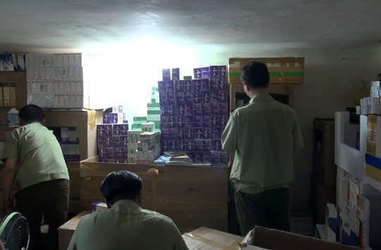 Phát hiện lượng lớn thuốc tân dược nghi nhập lậu