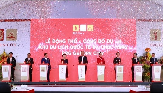 Tập đoàn BRG động thổ và công bố dự án khu du lịch quốc tế đa chức năng BRG Garden City