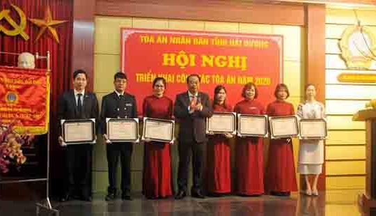 TAND hai cấp tỉnh Hải Dương triển khai công tác năm 2020