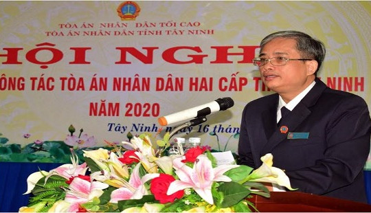 TAND hai cấp tỉnh Tây Ninh triển khai công tác năm 2020