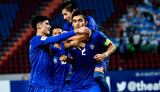 U23 Uzbekistan khẳng định đẳng cấp bằng cơn mưa bàn thắng trên sân Rajamangala