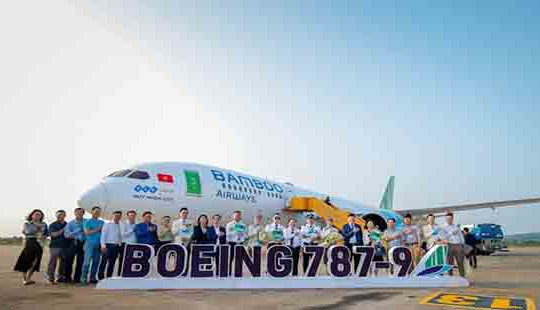 Bamboo Airways chào đón máy bay thân rộng Boeing 787-9 Dreamliner tiếp theo mang tên 'Quy Nhon City'