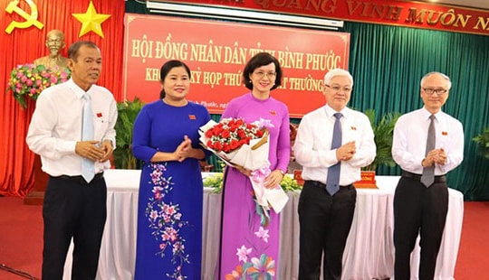 Trưởng ban Tuyên giáo tỉnh Bình Phước được bầu làm Phó Chủ tịch UBND tỉnh