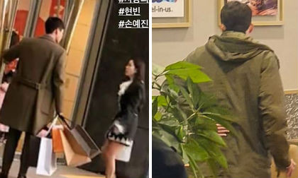 Đến Nam Hàn chăm chỉ  xách đồ cho Son Ye Jin, anh lính Hyun Bin rắn rỏi là vậy cũng có lúc bị… đau lưng