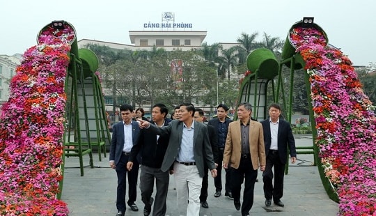 Hải Phòng: Rực rỡ sắc hoa đón Tết Nguyên đán Canh Tý 2020