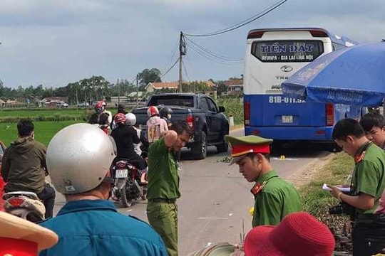 Va chạm với xe khách chạy cùng chiều, người đàn ông tử vong