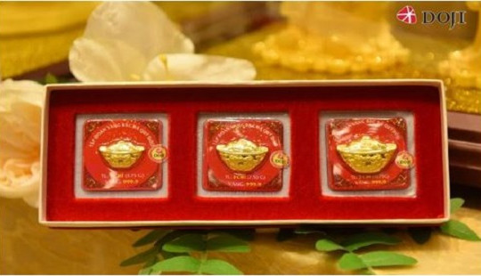 DOJI tặng nhiều quà tặng giá trị cho khách hàng may mắn nhân ngày Đặc biệt
