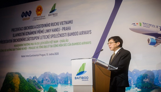 Cấp phép cho Bamboo Airways khai thác đường bay thẳng Hà Nội – Praha