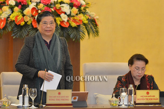 Giữ hai phương án về tỷ lệ ĐBQH chuyên trách để Quốc hội lựa chọn