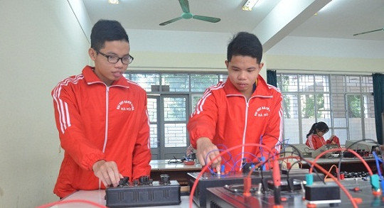 Cặp song sinh đầu tiên của Việt Nam giành huy chương quốc tế nhờ tự học