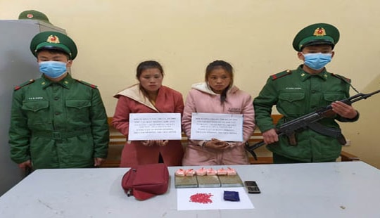 Bắt giữ 2 đối tượng Lào vận chuyển heroin vào Việt Nam