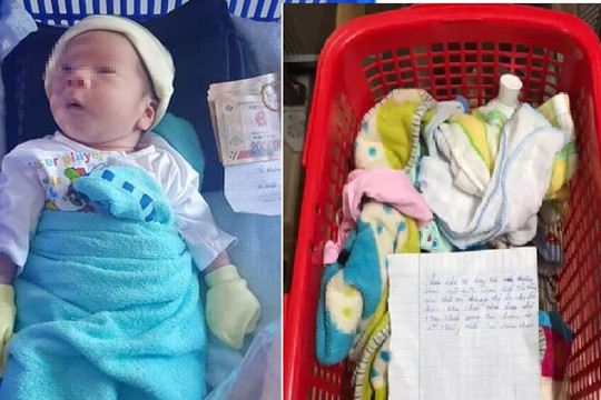 Phát hiện 2 cháu bé bị bỏ rơi cùng lá thư gửi nhờ nuôi giúp