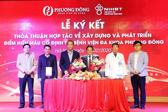 Bệnh viện Đa khoa Phương Đông - điểm hiến máu cố định mới cho những tấm lòng nhân ái