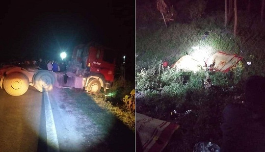 3 người trong một gia đình tử vong sau tai nạn