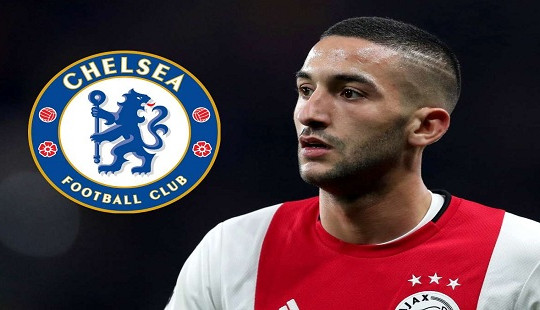 XÁC NHẬN: Hakim Ziyech sẽ cập bến Chelsea vào mùa hè 2020
