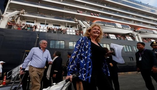 Tổng thống Trump cảm ơn Campuchia cho du thuyền MS Westerdam cập cảng