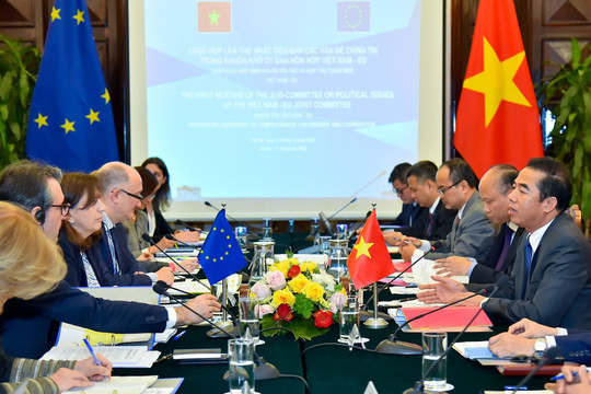Cuộc họp lần thứ nhất Tiểu ban chính trị Việt Nam - EU