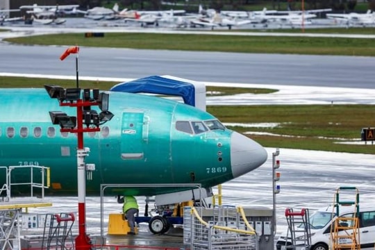 Boeing tìm thấy mảnh vỡ trong thùng nhiên liệu của nhiều máy bay phản lực 737 MAX mới