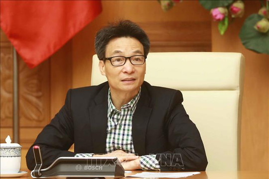 Phó Thủ tướng Vũ Đức Đam chủ trì họp BCĐ phòng chống dịch Covid-19