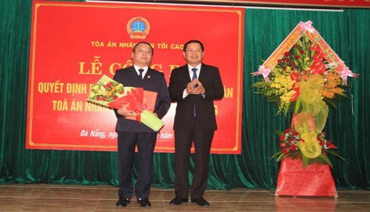 Bổ nhiệm Phó Chánh án TAND TP Đà Nẵng