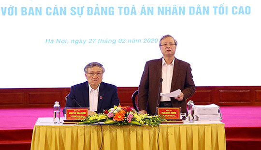 Tòa án đã thực hiện nghiêm túc các chủ trương của Đảng, chất lượng xét xử được nâng lên