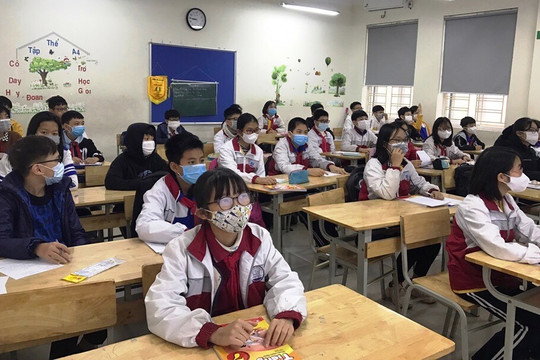 Học sinh từ mầm non đến THCS có thể nghỉ thêm hai tuần