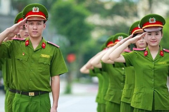 Khối Công an nhân dân tuyển sinh 3.300 chỉ tiêu năm 2020