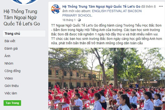 Dạy ngoại ngữ tại Thanh Hóa: Nhiều hoạt động bất minh