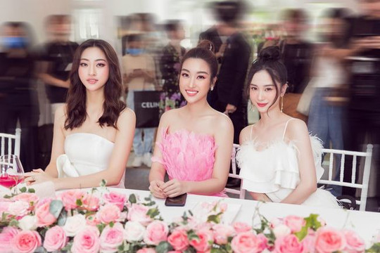 Đỗ Mỹ Linh, Lương Thuỳ Linh cùng Tường San khoe vai trần gợi cảm