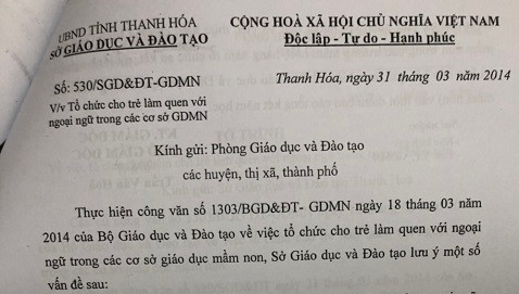 Thanh Hóa: Trung tâm ngoại ngữ bán sách, cô giáo trường công thu hộ học phí