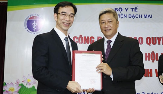 Bổ nhiệm ông Nguyễn Quang Tuấn làm Giám đốc Bệnh viện Bạch Mai