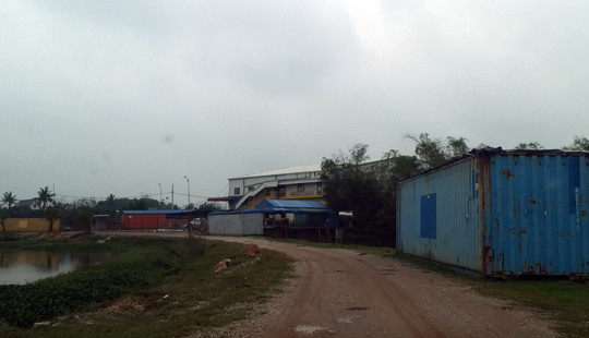 Nhà máy may xây dựng không phép trên đất nông nghiệp