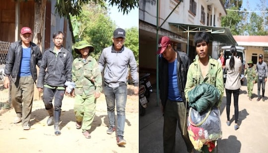 3 đối tượng theo tà đạo Hà Mòn bị bắt giữ sau 8 năm lẩn trốn trong rừng