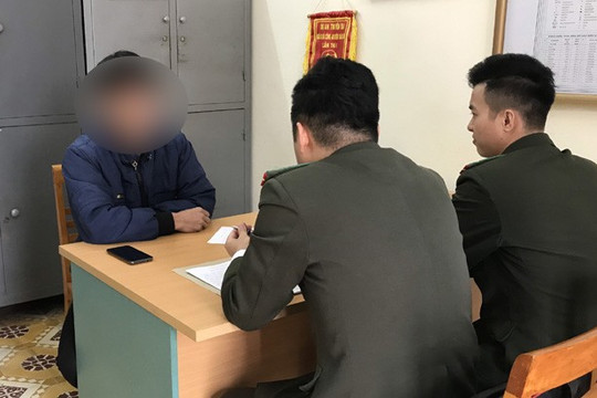 Xử lý đối tượng xúc phạm cảnh sát giao thông trên facebook