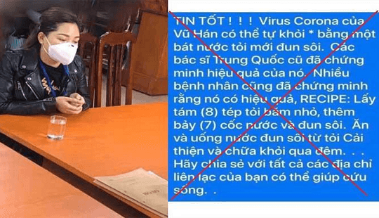 Bị phạt 12,5 triệu đồng vì tung tin chữa khỏi Covid-19 bằng tỏi