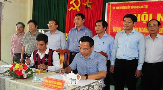 Thừa Thiên Huế bàn giao cho Quảng Trị một số khu vực ở Huyện A Lưới