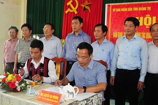 Thừa Thiên Huế bàn giao cho Quảng Trị một số khu vực ở  Huyện A Lưới