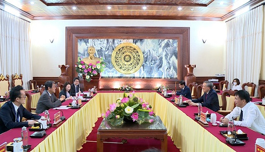 Chánh án TANDTC tiếp Đại sứ Nhật Bản đến chào từ biệt kết thúc nhiệm kỳ