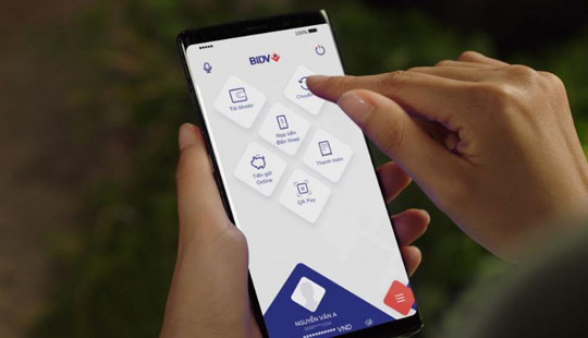 BIDV tiếp tục giảm phí chuyển tiền Ngân hàng điện tử