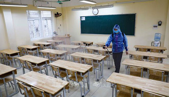 Hướng dẫn sử dụng kinh phí CSSKBĐ để mua thuốc sát trùng, xà phòng chống dịch Covid-19