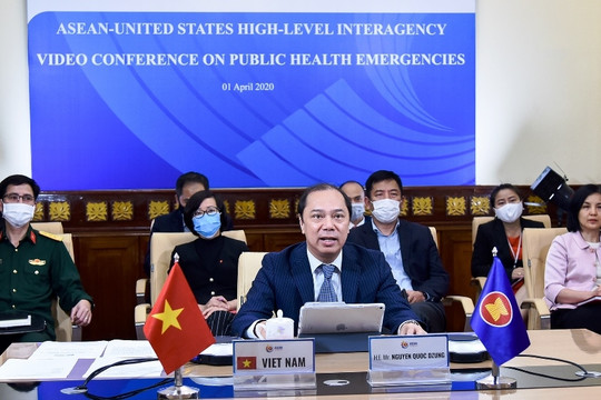 ASEAN - Mỹ họp trực tuyến về ứng phó với COVID-19
