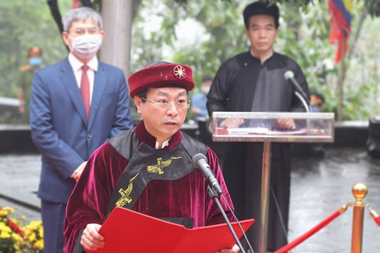 Giỗ Tổ Hùng Vương năm 2020: Trang trọng và tôn nghiêm
