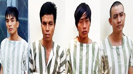 4 "con nghiện" chuyên thuê ô tô đi trộm cắp liên tỉnh