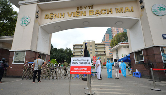 Bệnh viện Bạch Mai thông báo dừng tiếp nhận viện trợ