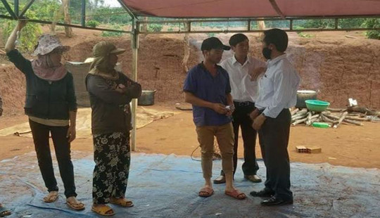 Hai học sinh đuối nước thương tâm dưới hồ tưới cà phê