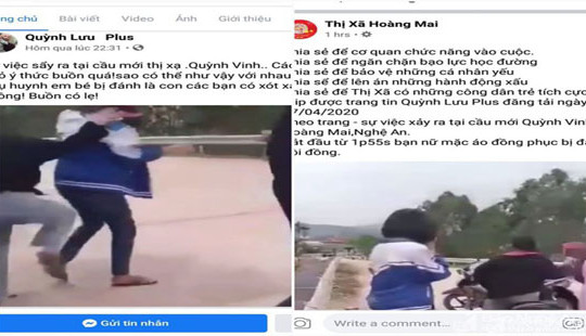 Nhóm nữ sinh đánh bạn trên đường bị triệu tập