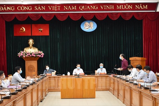 Thành uỷ TPHCM hội nghị trực tuyến: Phát hiện sớm, xử lý nhanh các vi phạm về trật tự xây dựng