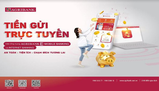 Trải nghiệm ngay tính năng “Tiền gửi trực tuyến” siêu tiện lợi trên ứng dụng Agribank E-Mobile Banking